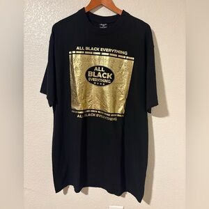 All Black Everything Graphic Tee
